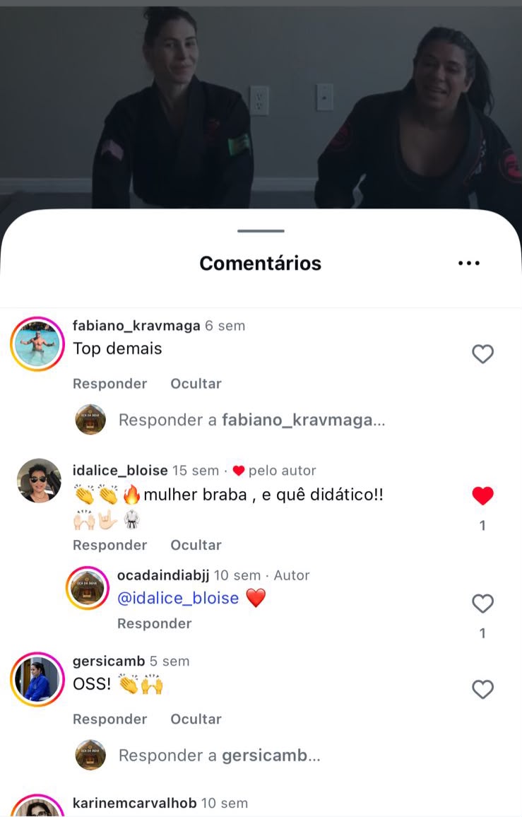 Aluno da Oca da Índia treinando, resultado 6